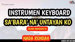 (Nada Rendah Toraja- Sa'bara' Na' Untayanko||Salma Margareth|| Cover Toraja keyboard Electone ✔️