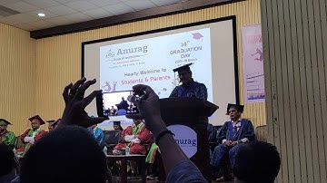 Inspiring Speech by Dr U B Desai IIT Anurag Instutitions