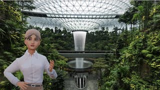 EON Spatial AI City: Exploring the Changi Jewel Airport with the EON AI Assistant