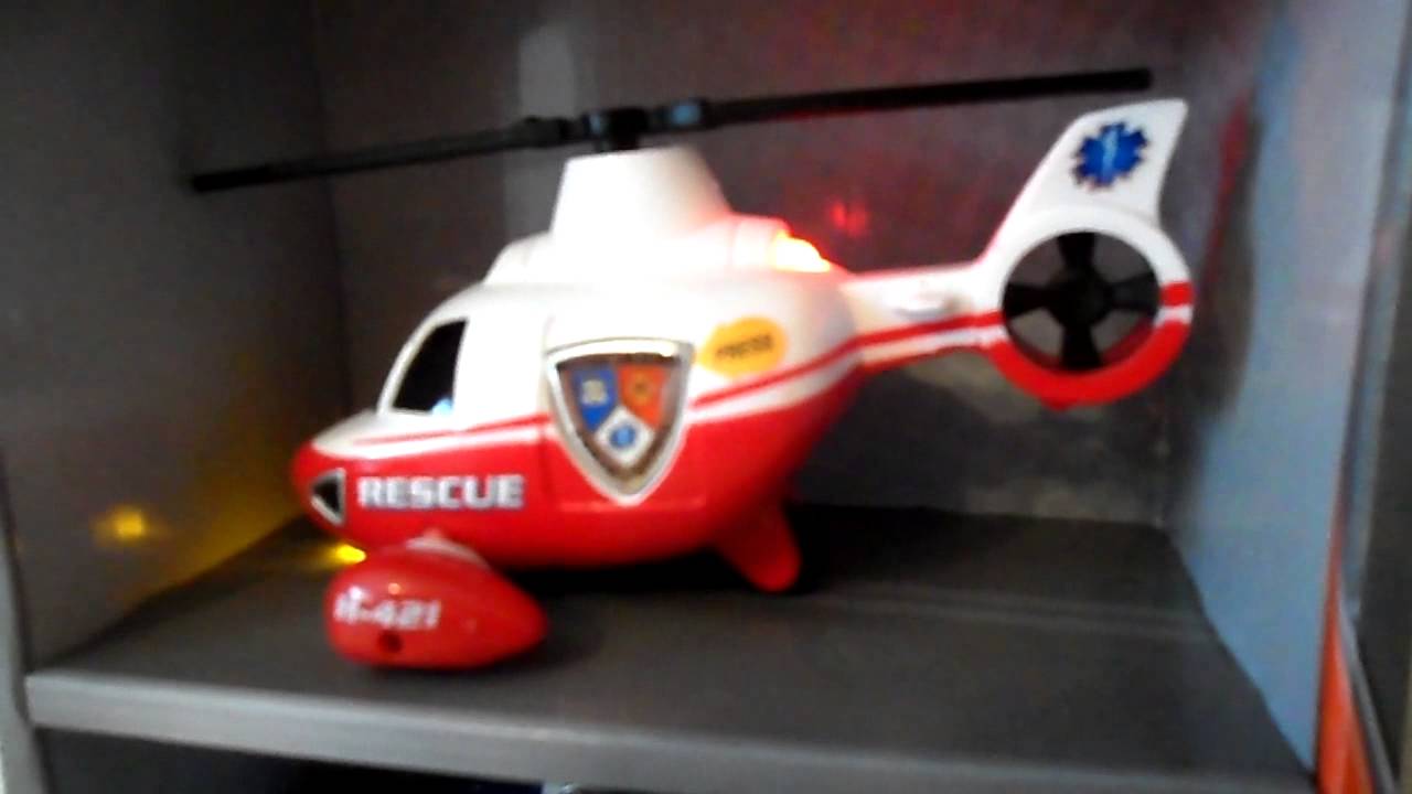 police rescue helicopter toy