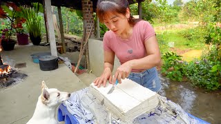 How To Make Handmade Tofu and Take The Tofu Go To Market Sell | Live with nature | Nhất New Life