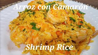 Arroz con camarones/ Shrimp Rice Comida Ecuatoriana #recetas  #shrimprecipes