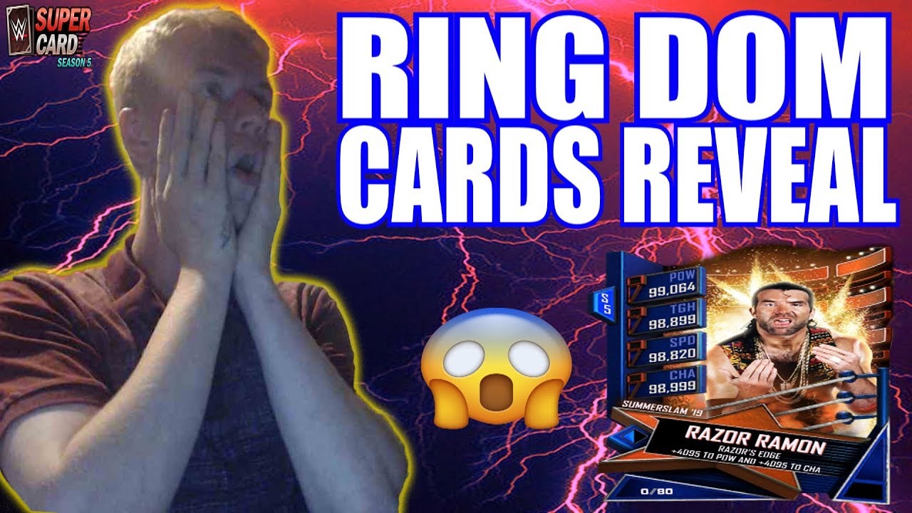 Razor Ramon Card RAZOR RAMON RING DOMINATION CARDS REVEAL!!! (15/08/19) - WWE SUPERCARD ...