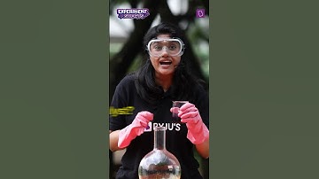 Elephant Toothpaste Reaction I Simple Chemistry Experiment I Science Experiment Shorts | BYJU