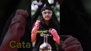 Elephant Toothpaste Reaction I Simple Chemistry Experiment I Science Experiment Shorts | BYJU'S