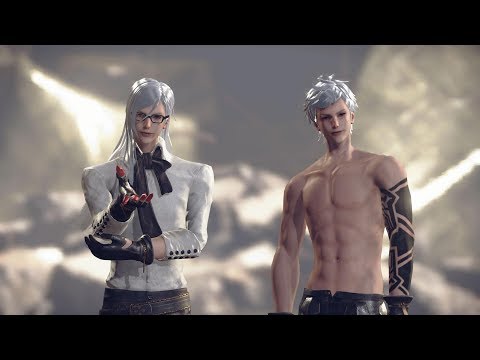 NieR: Automata - all Adam and Eve scenes
