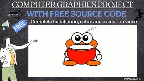 Frog | OpenGL Project |  Computer Graphics Project | With Free Source Code