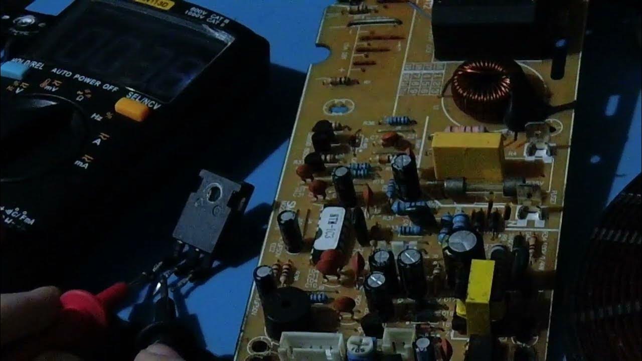 Induction Cooker No Power (Blown Fuse,shorted igbt and rectifier bridge