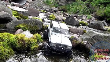 Axial SCX10 Dingo. "River Run" Cape Shore Highway. Placentia Bay NF.
