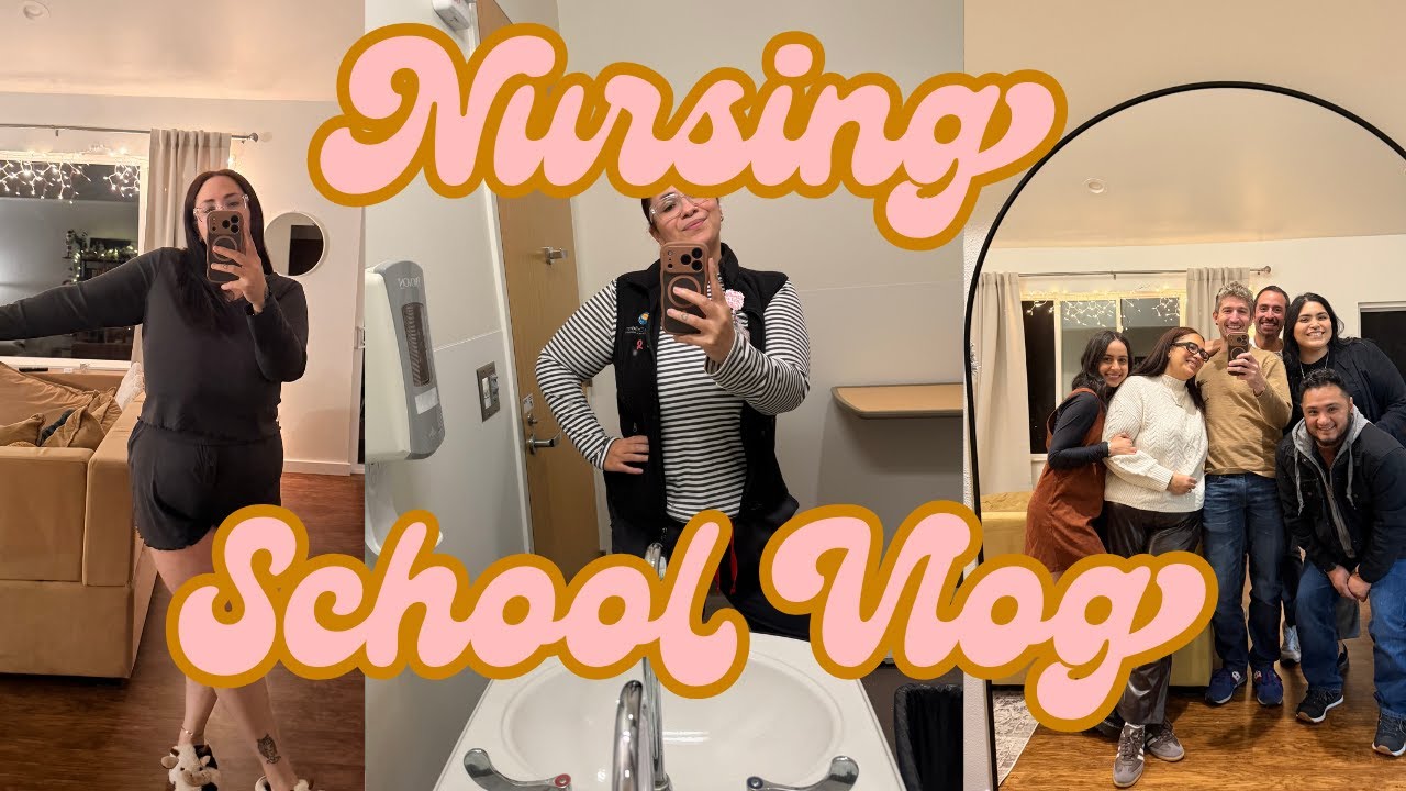 Школа медсестёр с тремя профессиями ✨ День рождения друзей, чуть не провалила экзамен