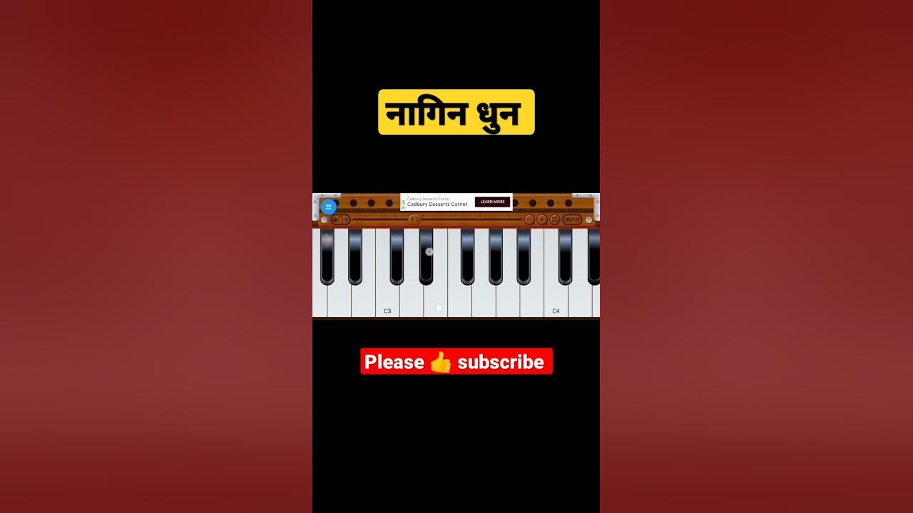 Nagin Dhun piano harmonium titorial harmoniumguru ajeetgeetsangeet