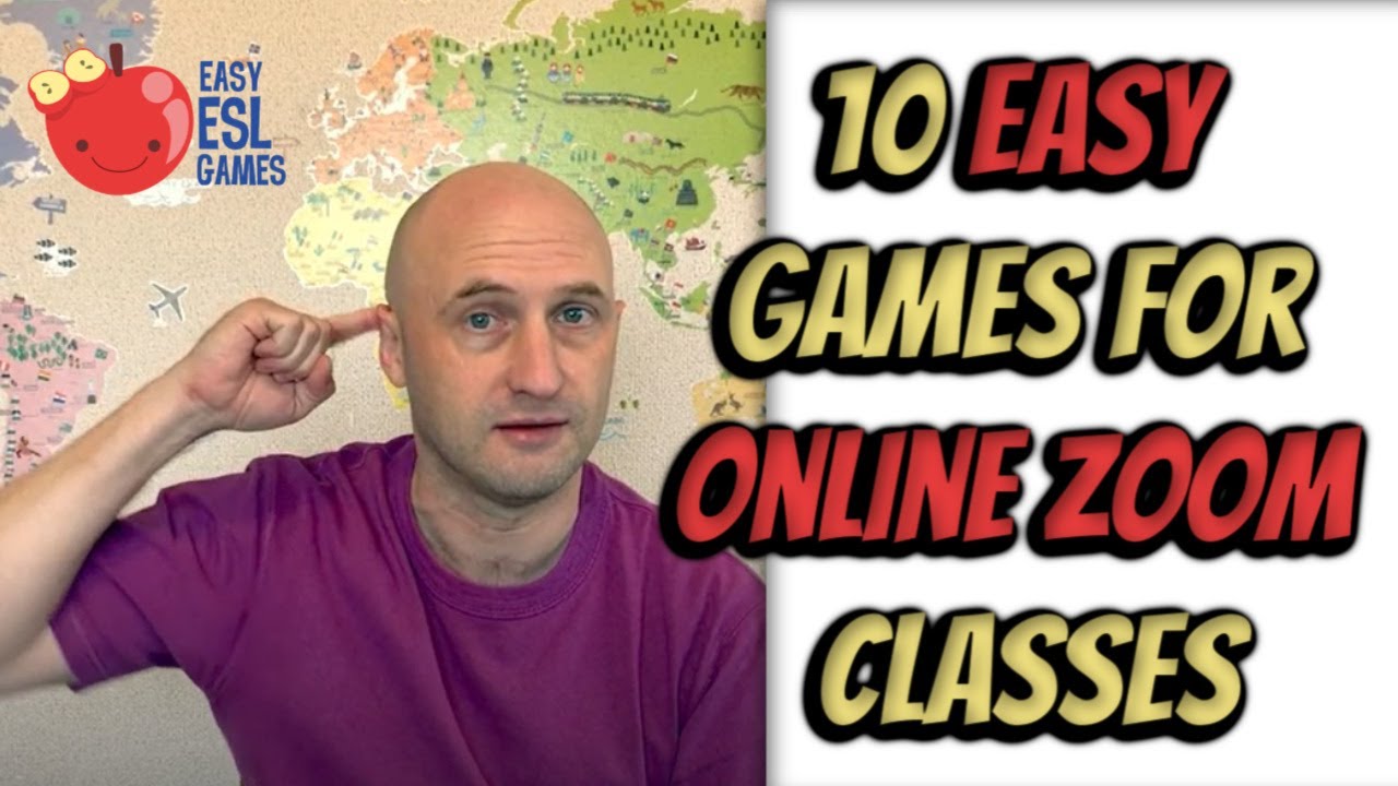 10 Games Activities For Higher Level Students In Online Zoom Classes Videos For Teachers Youtube
