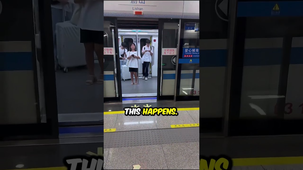 Glitch In The Matrix On Subway Train Ayblue Shorts