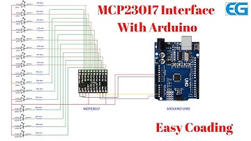 Interface MCP23017 (Port Expander) With Arduino Uno