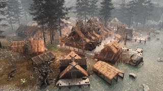 Conan Exiles- "Viking Longhouse" by the "Twin Falls, part6,  mostly Aesir. Xbox, no mods