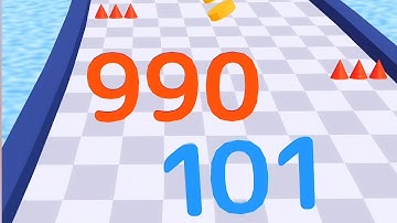 Endless Numbers 1 to 100 - define more powerful aura of satisfying numbers collection ASMR run