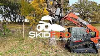 Skid Steer Tree Shear  Skid Pro