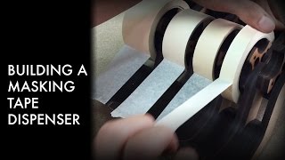Making a masking tape dispenser by LNELAB 27,068 views 9 years ago 3 minutes, 20 seconds