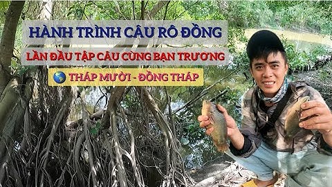 Lần Đầu Tập Câu RÔ ĐỒNG | Điểm Câu Tại THÁP MƯỜI, ĐỒNG THÁP