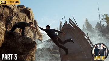 A WAY OUT Walkthrough Gameplay Part 3 4K 60FPS