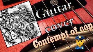 Sunami - Contempt of cop (Guitar cover)