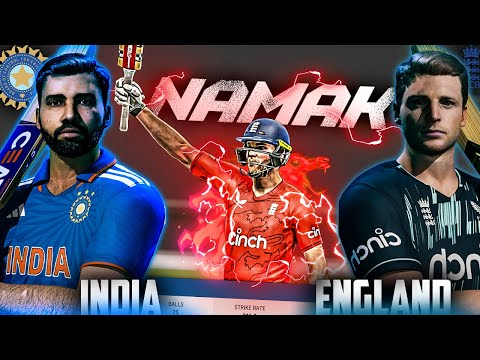 PHIL SALT🧂(NAMAK) On Fire🔥 Again In IND vs ENG T10 Match In #cricket  22