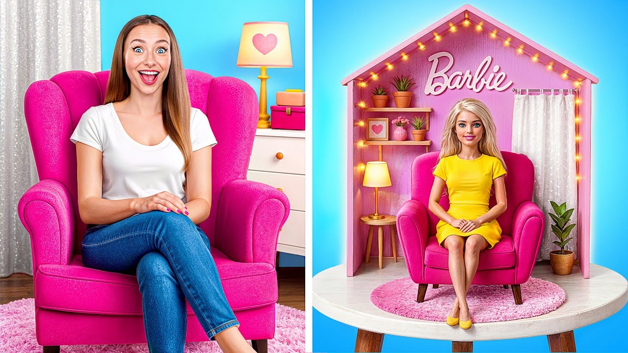 Строим Удивительный Кукольный Домик | Весёлые Идеи Для Декора от Multi DO Girls