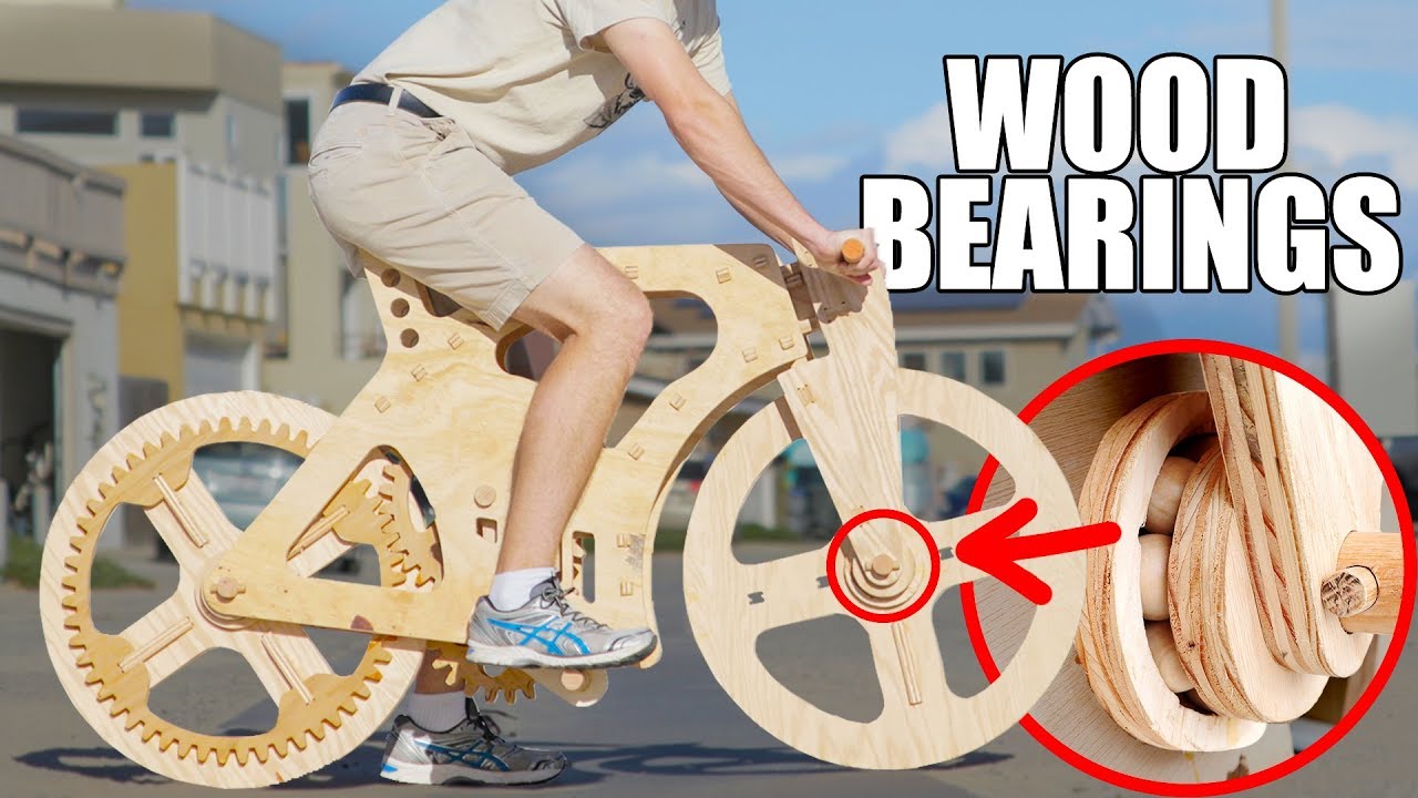 ALL WOOD BIKE - Will It Survive? - YouTube