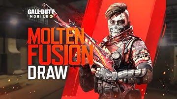 Molten Fusion Draw Redux | AK117 Meltdown & Seraph Sicaria | COD Mobile | CODM Upcoming Draw