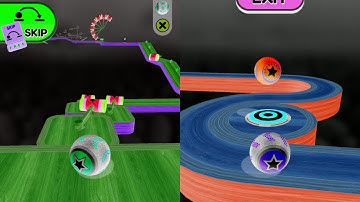 Going Balls Vs Reverse Balls Speedrun Walkthrough Gameplay