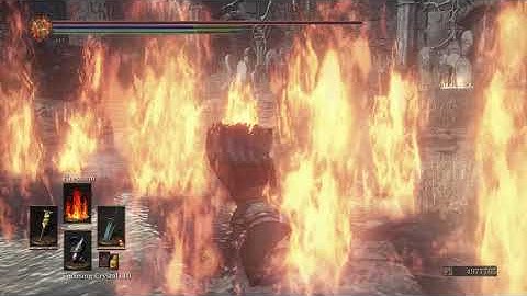 Dark Souls 3 Cinders Mod Pyromancy Showcase - Firestorm