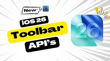 New Toolbar APIs in iOS 26 | Xcode 26