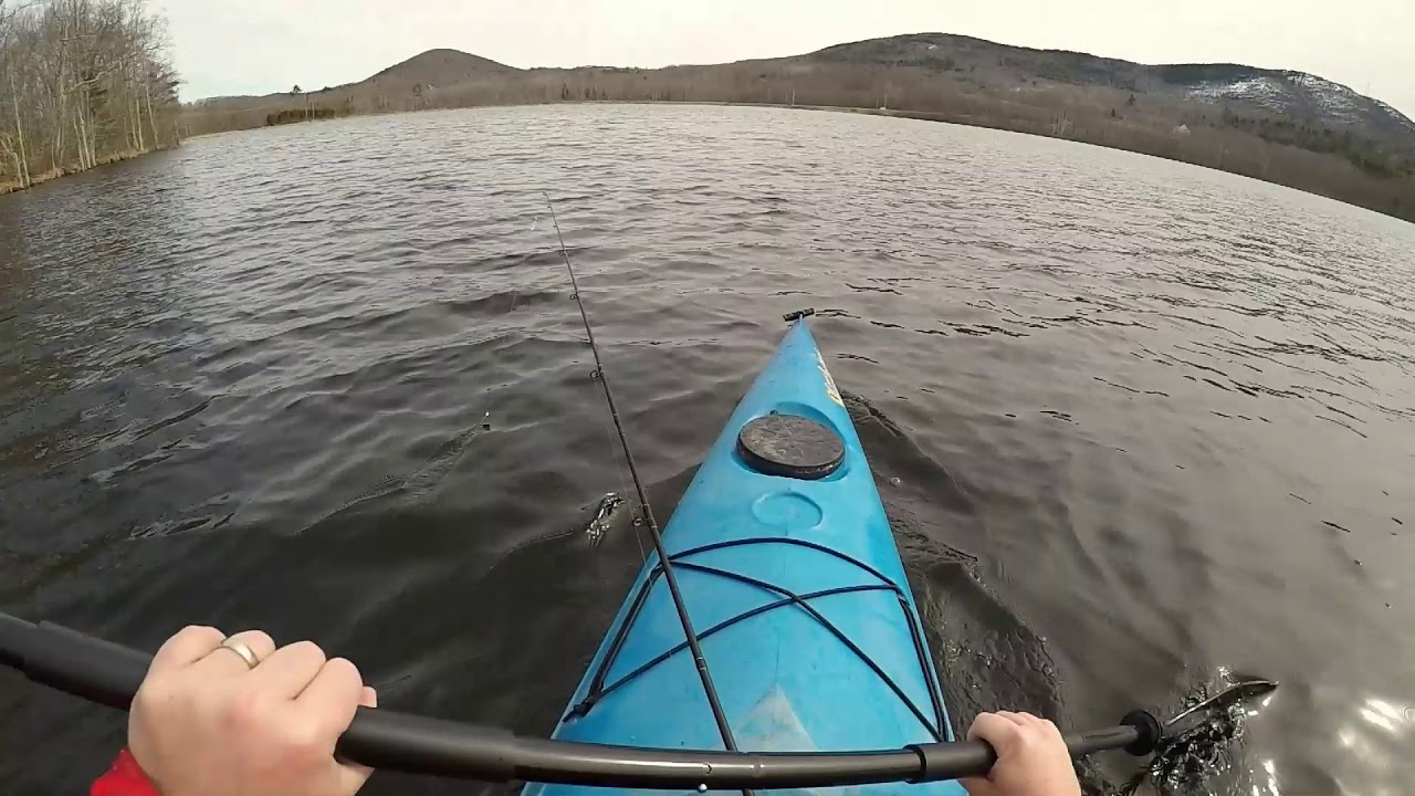 Ep. 2 Apr 2018 bass fishing maine Grassy Pond Trip YouTube