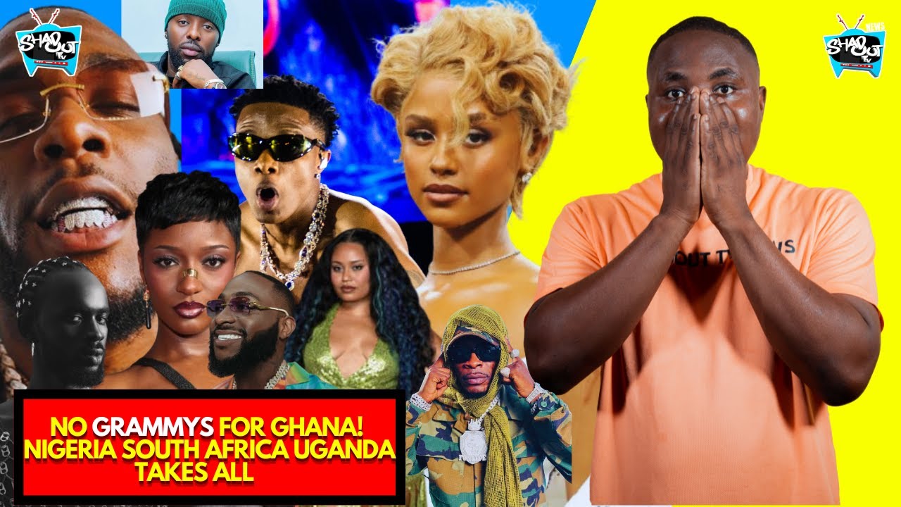 Нет Грэмми Гане! Бурна Бой, Давидо, Айра, Тайла Шайнс, Шатта Молий, Блэко Стоунбвой, пропавшие бе...