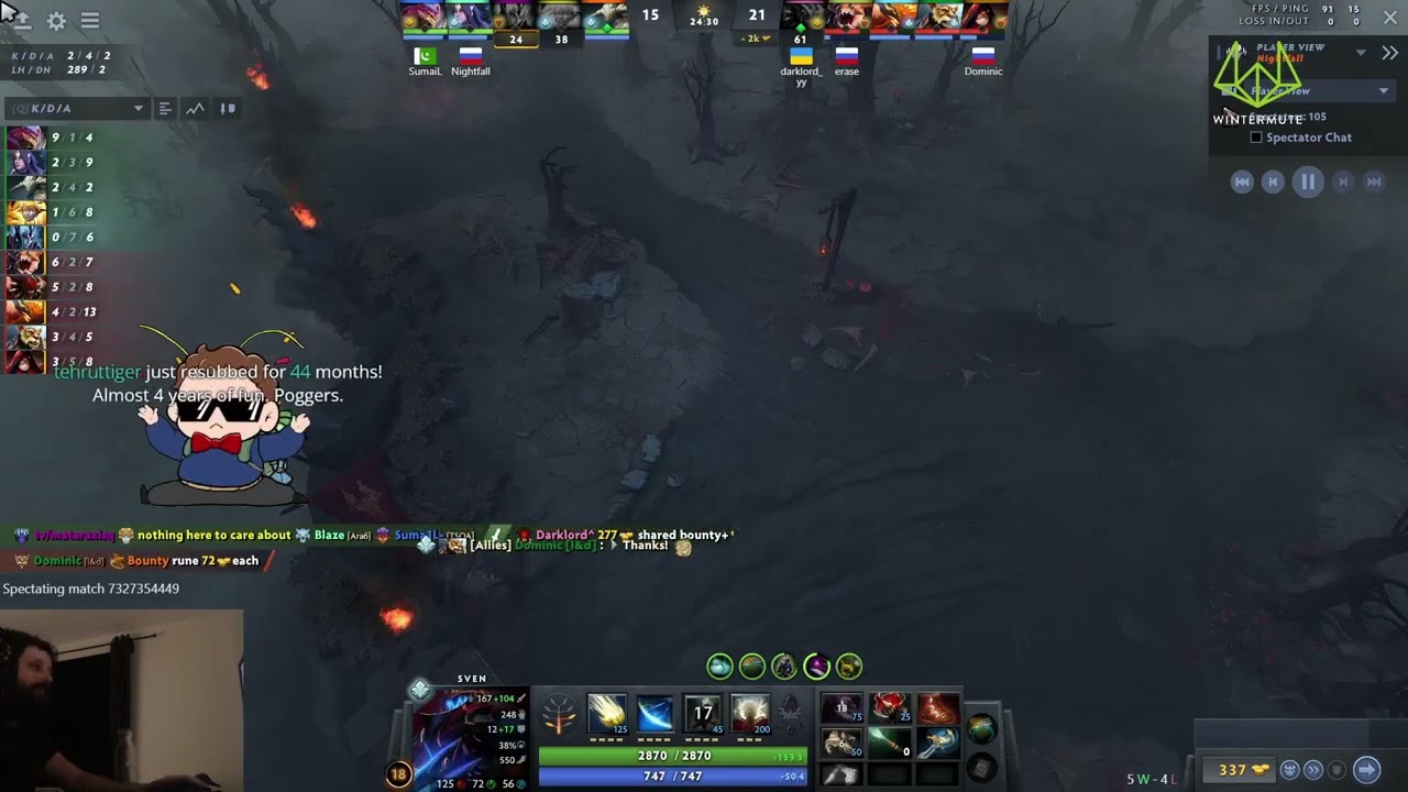 Gorgc laughs after seeing Nightfall rank is 633 lower than him