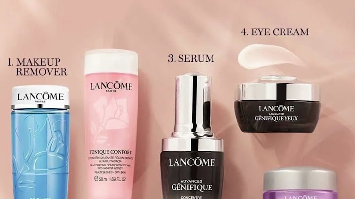 Bộ mỹ phẩm lancome giá bao nhiêu năm 2024