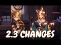 Genshin Impact 2.3 Changes