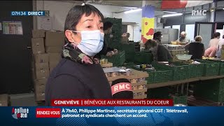 Restos du cœur: les bénévoles sont débordés et ne peuvent plus apporter de réconfort