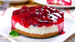 No Bake Cherry Cheesecake