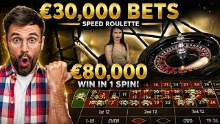 SPEED ROULETTE – ONE SPIN = €80,000!