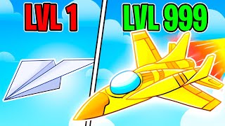 Level 1 vs Level 999 FASTEST PLANE in Roblox!