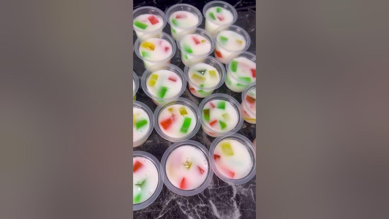 PUDING SUSU MOZAIK ‼️ COCOK UNTUK TAKJIL DAN IDE JUALAN #food #pudingsusu #puding #idejualan #resep