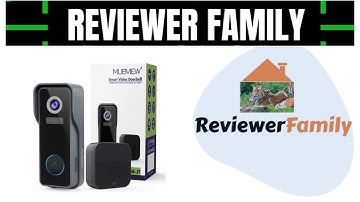 MUBVIEW Wireless Doorbell Camera with Chime 2K HD