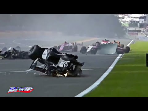 Anthoine Hubert Fatal Crash 2019 F2 Belgium Race 1