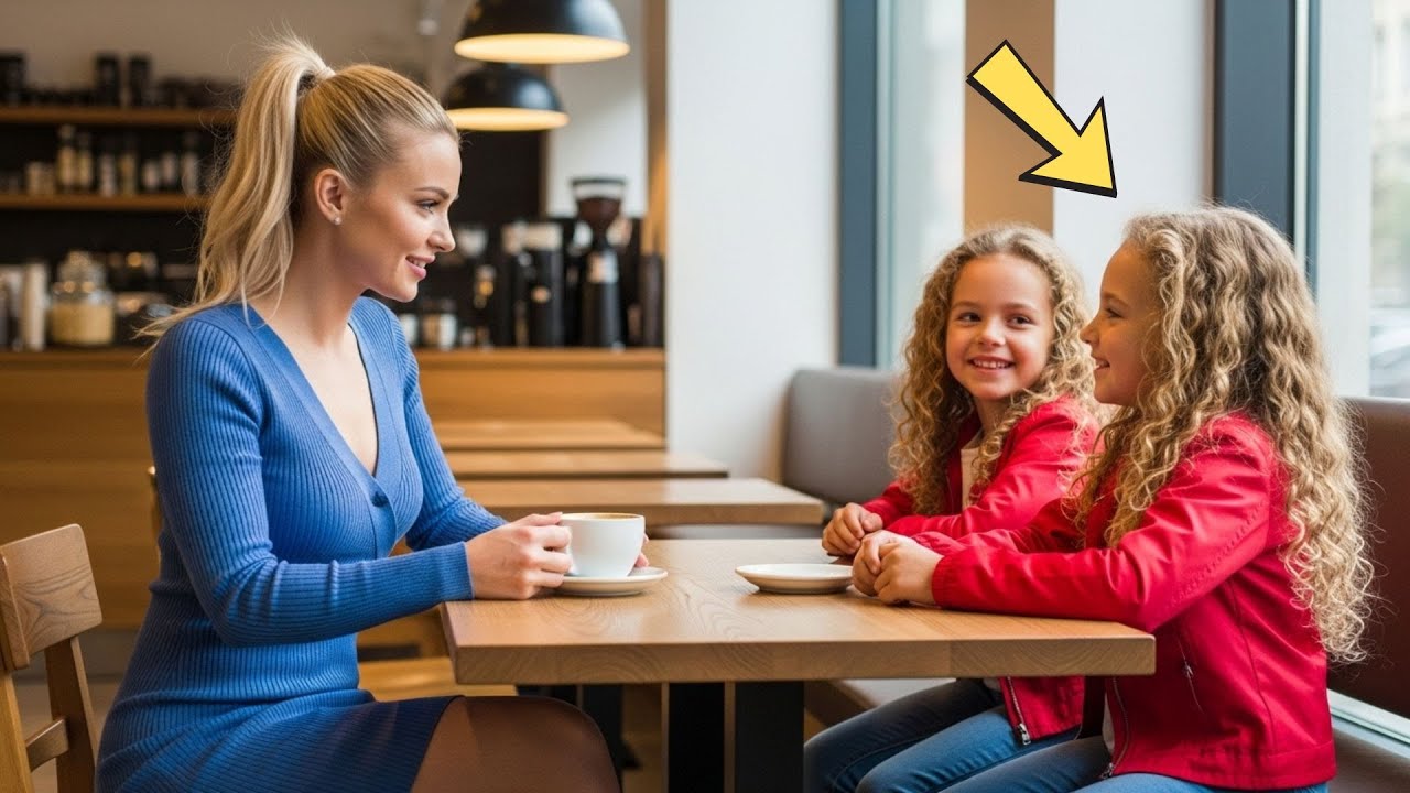 Cita a Ciegas Estaba Vacía — Hasta Que Dos Gemelas Dijeron: “Nuestro Papá Llega Tarde, Perdónennos”