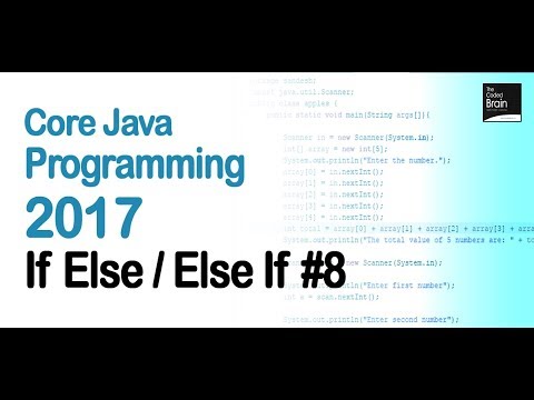 Core Java Programming 2017 If Else IF Statement #8 - YouTube