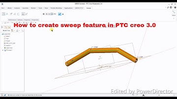 PTC Creo 3.0: Sweep feature