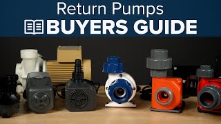 Your Guide To Picking The Right Return Pump For Your Saltwater Tank. Cheapest, Most Reliable & More