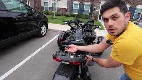HOW To Install Can Am Spyder F3 Passenger Backrest + Full Review