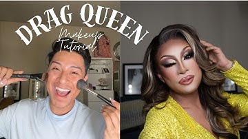 how to: Brown Drag Queen Makeup